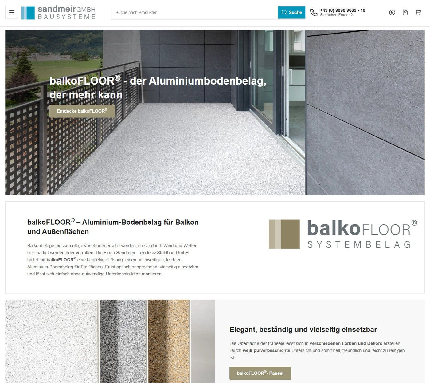 balkoFLOOR® Shop-Go-Live 2026