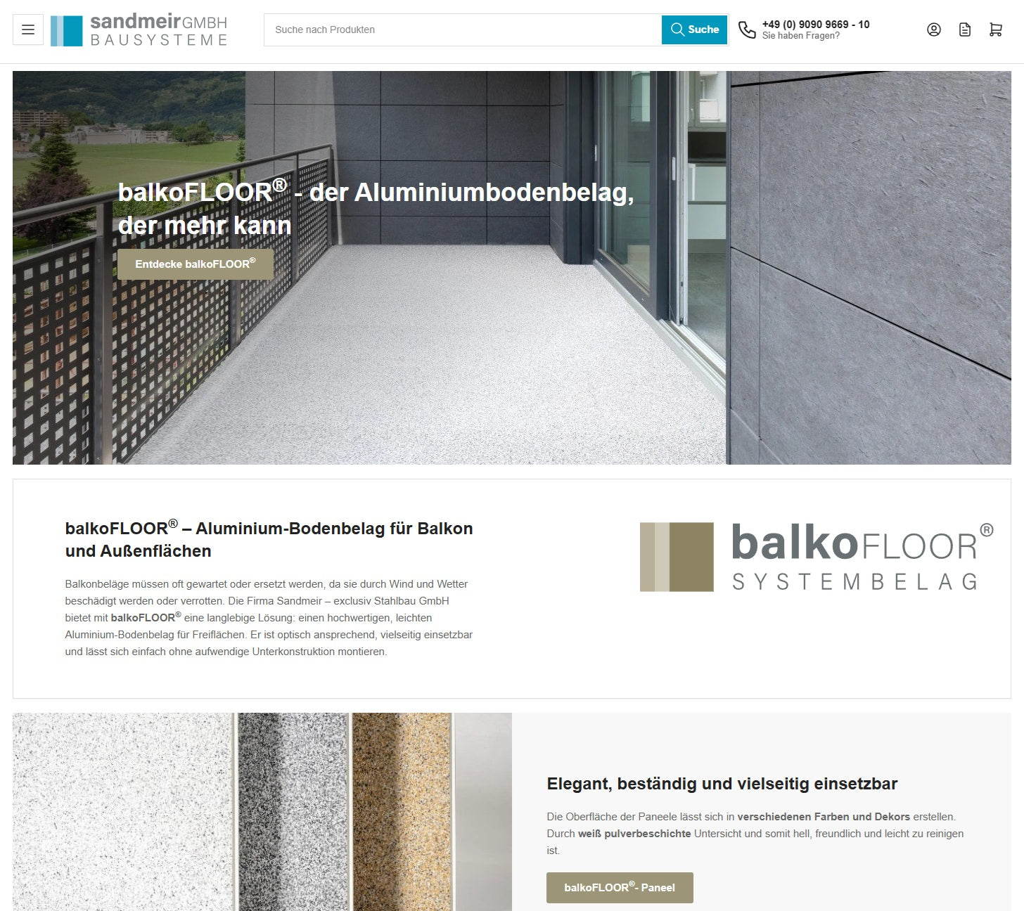 balkoFLOOR® Shop-Go-Live 2026