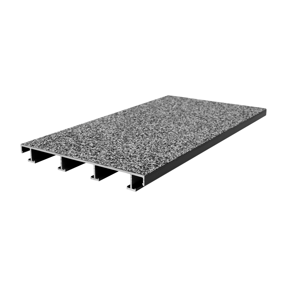 sanFLOOR 162 Terrassendiele Granit dunkel Seitenansicht