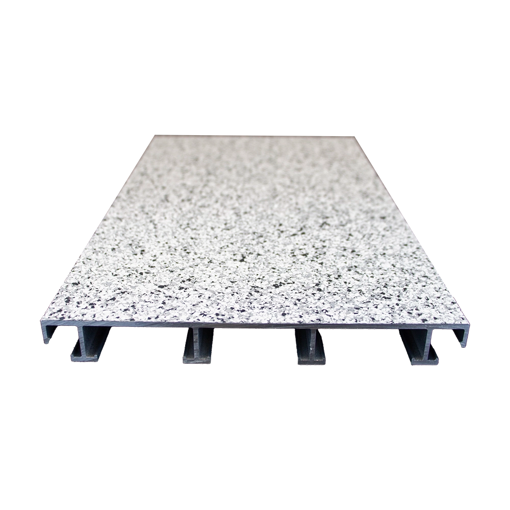 sanFLOOR 162 Terrassendiele Granit hell Vorderansicht