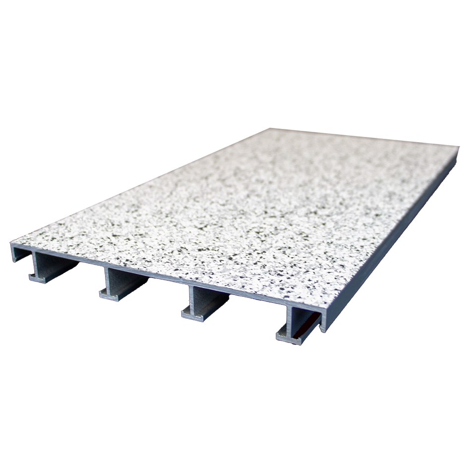sanFLOOR 162 Terrassendiele Granit hell Seitenansicht