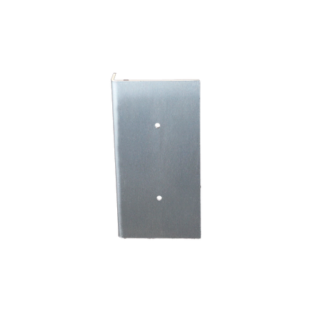 sanFLOOR Adapterwinkel 60-75 stirnseitige Verkleidung Vorderansicht 