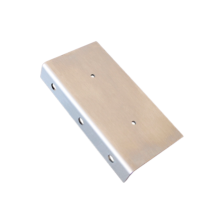 sanFLOOR Adapterwinkel 60-75 stirnseitige Verkleidung Schräge Ansicht