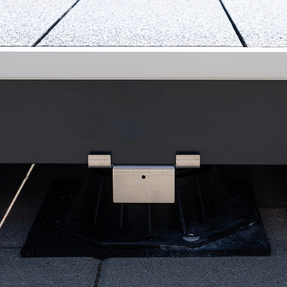 sanFLOOR multiTUBE Adapterwinkel 75 seitlich