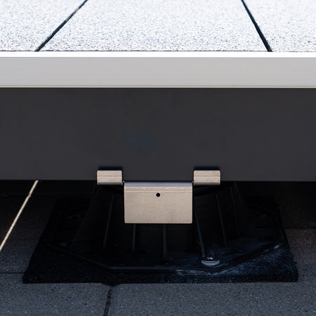 sanFLOOR multiTUBE Adapterwinkel 75 seitlich