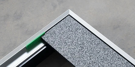 sanFLOOR® erste Diele verlegt